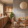 Moroccan Floral Tile Wallpaper