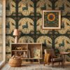 nordic folk wallpaper
