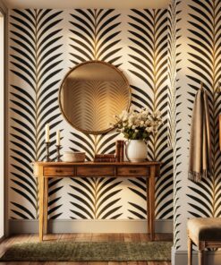 palm leaf wallpaper