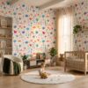 floral wallpaper for kids