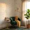 gold peony flower wallpaper
