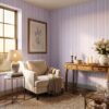 lavender stripe wallpaper