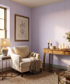 lavender stripe wallpaper