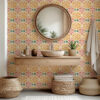 colorful moroccan wallpaper