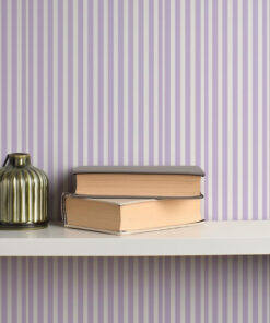 Lavender Stripe Wallpaper – Purple Vertical Lines - Image 5