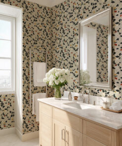 Multicolor Terrazzo Wallpaper – Modern Concrete - Image 4
