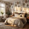 Beige Watercolor Abstract Wallpaper