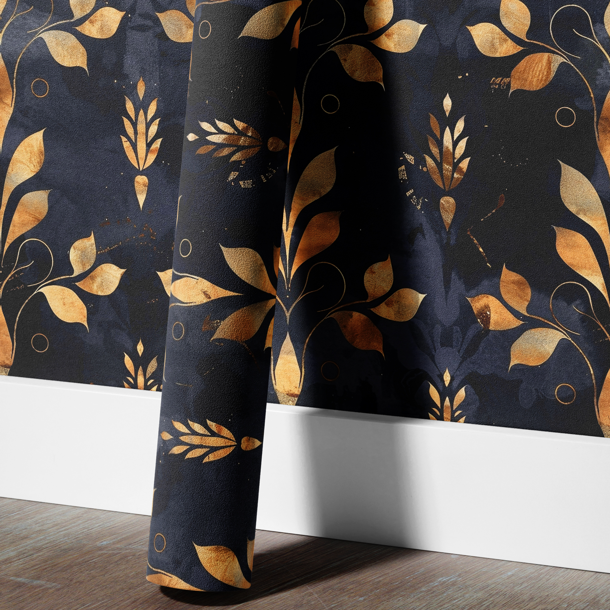 black and gold damask mockup 1