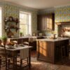 Oversized Sketch Floral Wallpaper